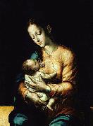 Luis de Morales Virgin and Child painting